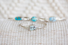 Load image into Gallery viewer, Golden Hills Turquoise Silver Cuff (Triangular Stone)
