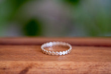 Load image into Gallery viewer, Sterling Silver Disc Stacking Ring