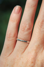 Load image into Gallery viewer, Sterling Silver Disc Stacking Ring