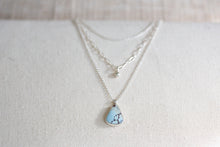 Load image into Gallery viewer, 3-in-1 Lavender Turquoise Necklace
