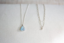 Load image into Gallery viewer, 3-in-1 Lavender Turquoise Necklace
