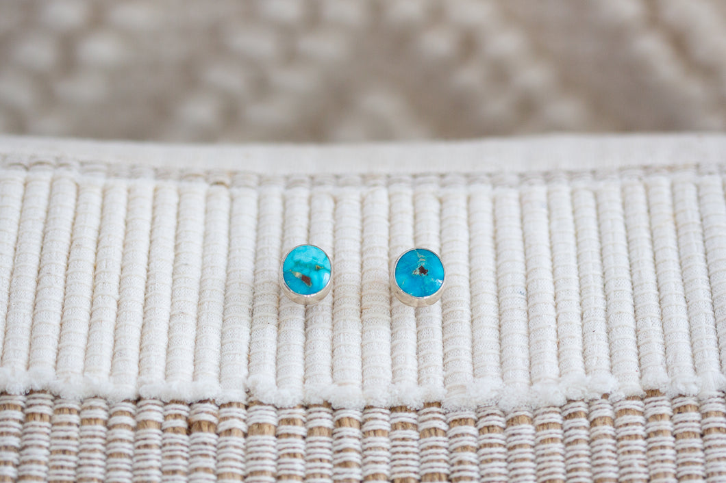 Turquoise Mountain Studs #3