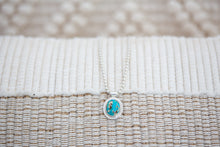 Load image into Gallery viewer, Small Turquoise Pendant Necklace
