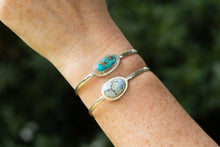 Load image into Gallery viewer, Natural Royston Turquoise Silver Cuff
